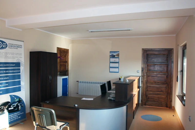 Biuro i zaplecze Ośrodka Doskonalenia Zawodowego Tarchalski