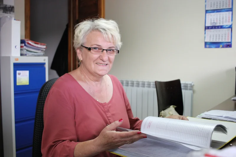 Bożena Białek – sekretariat ODZ Tarchalski